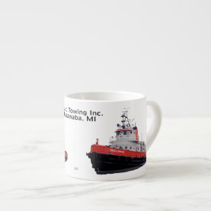 Tasse Expresso Erika Kobasic Base remorque découpe espresso mug