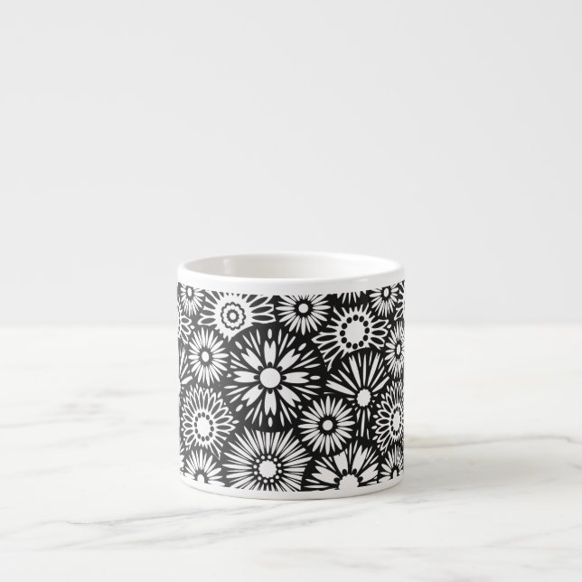 Tasse Expresso Espresso Mug noir et blanc (Devant)