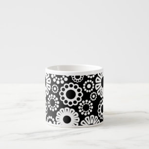 Tasse Expresso Espresso Mug noir et blanc