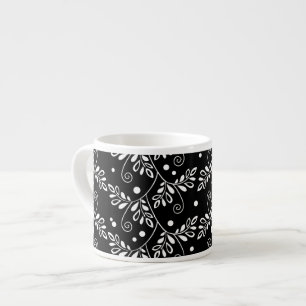 Tasse Expresso Espresso Mug noir rétro