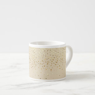 Tasse Expresso Espresso Mug-Petite Golden Stars-beige