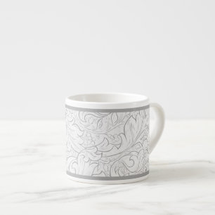 TASSE EXPRESSO ESPRESSO MUG : WILLIAM MORRIS : FLORALE BLANCHE