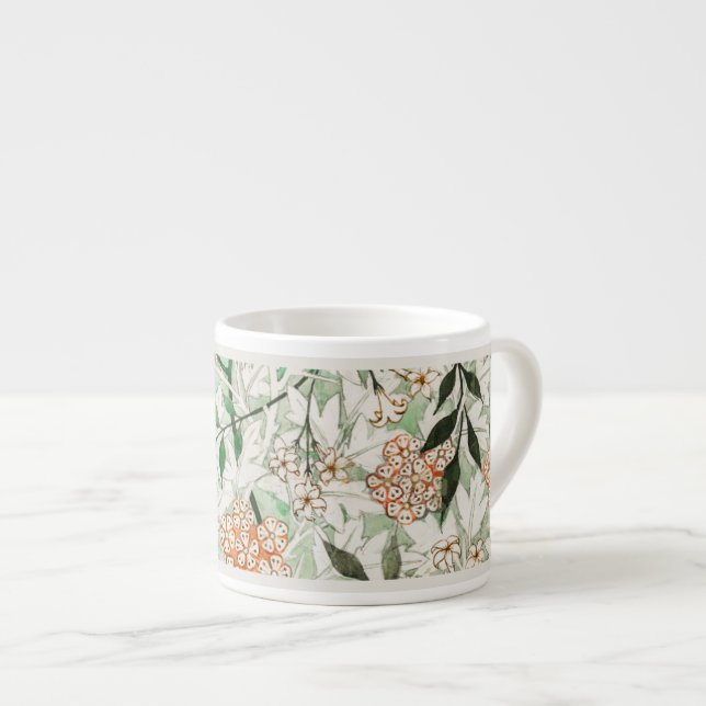 TASSE EXPRESSO ESPRESSO MUG : WILLIAM MORRIS : JASMINE (Devant droit)