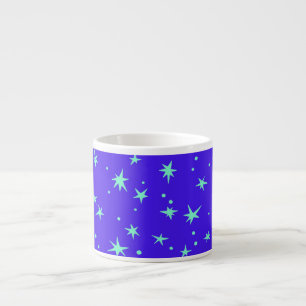 Tasse Expresso Étoiles dans le ciel nocturne.