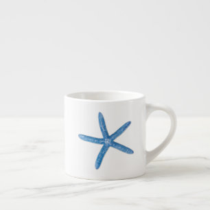 Tasse Expresso Étoiles de mer bleues