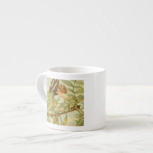 Tasse Expresso Fée d'arbre de cendre marchant sur la branche