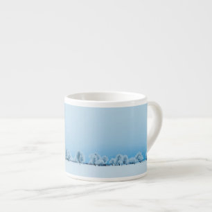 Tasse Expresso Ferme d'hiver
