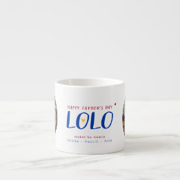 Tasse Expresso 💕 🇵🇭 Fête des pères philippine personnalisée av