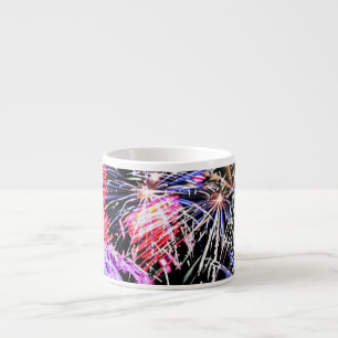 Tasse Expresso Fireworks Affichage Espresso Mug