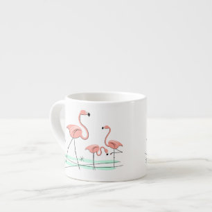 Tasse Expresso Flamant rose Ocean Trio 2 espresso mug