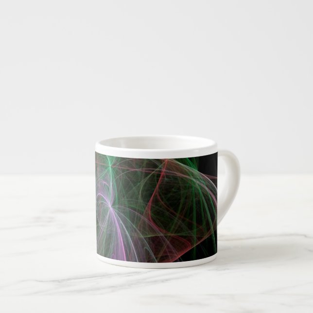 Tasse Expresso Flamme spatiale (Devant droit)