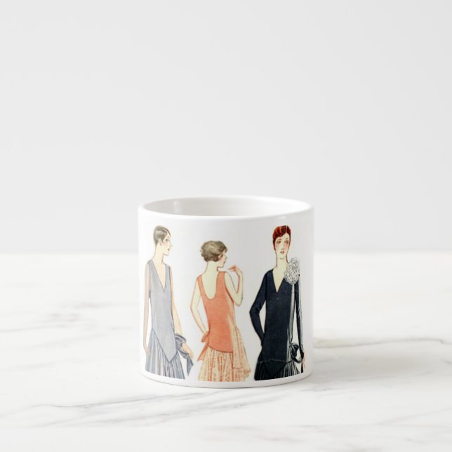 Tasse Expresso Flappers 20s Espresso Mug (Devant)