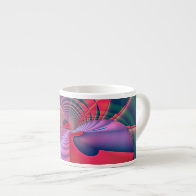 Tasse Expresso Fleur magique (Devant droit)