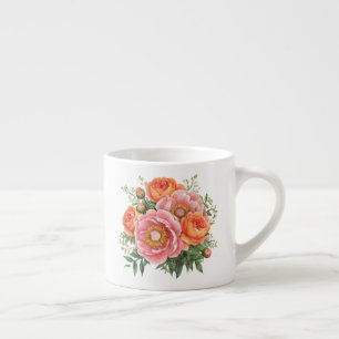 Tasse Expresso Fleurie
