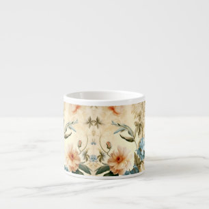 Tasse Expresso Floral vintage