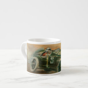 Tasse Expresso Français Grand prix Racecar par le harpiste