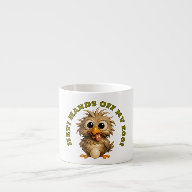 Tasse Expresso Garde d'Œuf Minuscule (Devant)