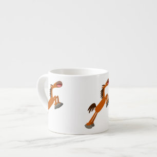 Tasse Expresso Giddyup, Horsey ! Cartoon Horse Espresso Mug