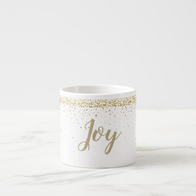 Tasse Expresso Gold Peitite Stars Joie Espresso Mug (Devant)