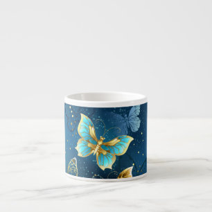 Tasse Expresso Golden butterflies
