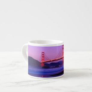 Tasse Expresso Golden gate bridge sur la plage de Baker au