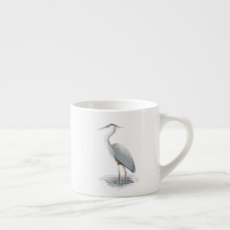 Tasse Expresso Grand Héron bleu Espresso Mug