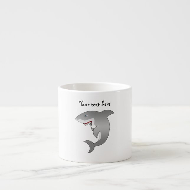 Tasse Expresso Grand requin blanc (Devant)