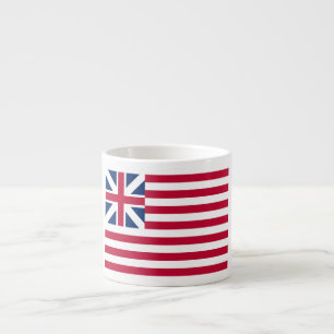 Tasse Expresso Grand Union, 1er drapeau des États-Unis d'Amérique