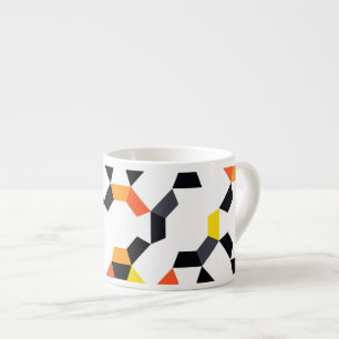 Tasse Expresso Gras, cool, tendance, unique, art géométrique mode