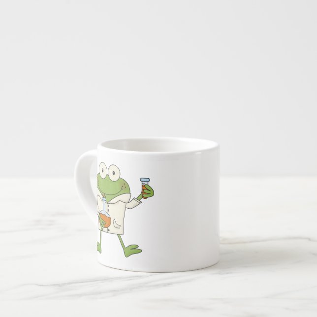 Tasse Expresso Grenouille de laboratoire (Devant gauche)