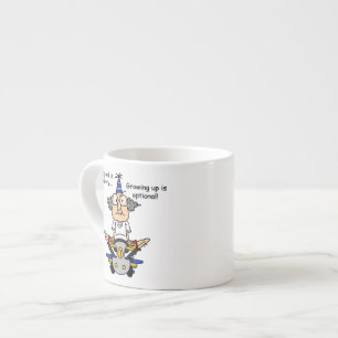 Tasse Expresso Growing Up est un Humour facultatif