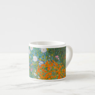 Tasse Expresso Gustav Klimt - Jardin de fleurs