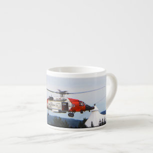 Tasse Expresso Hélicoptère MH60T Jayhawk