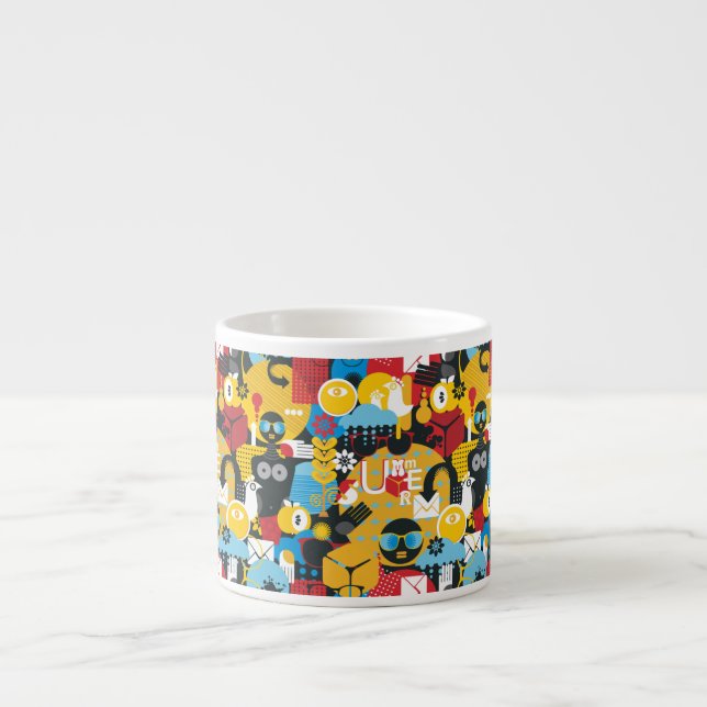 Tasse Expresso Heure d'été (Devant)