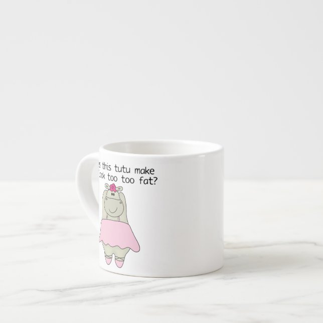 Tasse Expresso Hippo Tu Fat (Devant gauche)