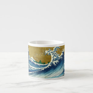 Tasse Expresso Hokusai Big Wave Japon Art japonais