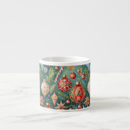 Tasse Expresso Holiday Ornaments 