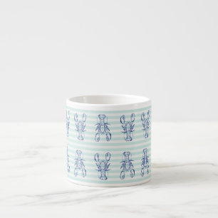 Tasse Expresso Homards bleus