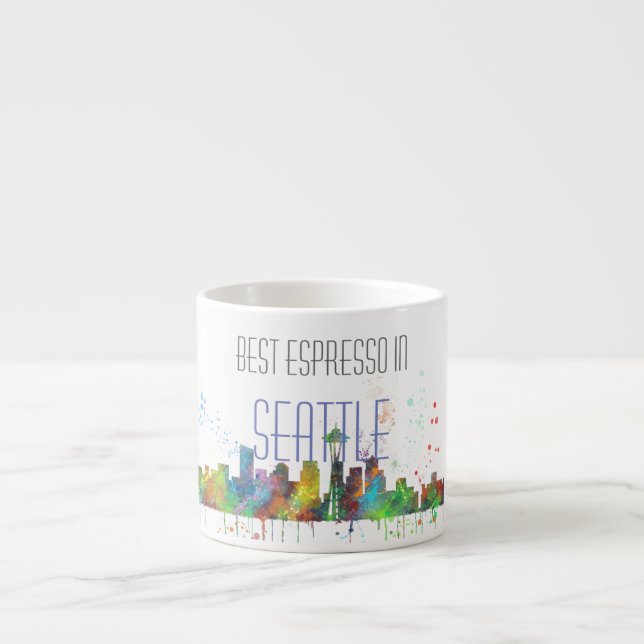 TASSE EXPRESSO HORIZON DE SEATTLE WASHINGTON (Devant)