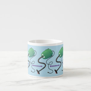 Tasse Expresso Humour de dessin animé de l'aspirateur mignon