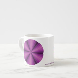 Tasse Expresso Illusion optique Purple Spécialité Mug