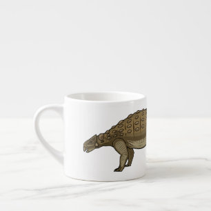 Tasse Expresso Illustration d'Ankylosaurus