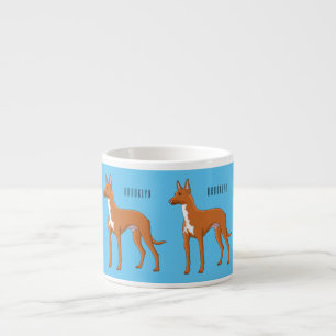 Tasse Expresso Illustration de chien de chien de chien de chien d