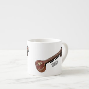Tasse Expresso Illustration de dessin de Sitar