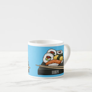 Tasse Expresso Illustration de sushi