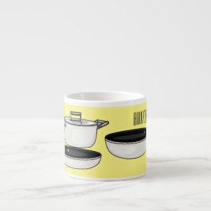 Tasse Expresso Illustration des jeux de cuisine