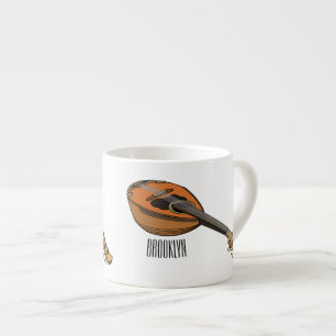 Tasse Expresso Illustration en mandoline