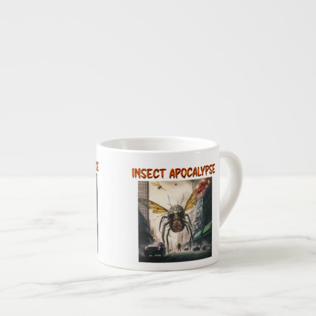Tasse Expresso Insecte Apocalypse Espresso Mug (Devant droit)