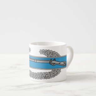 Tasse Expresso Insigne de fantassin de combat CIB vétéran de l'ar