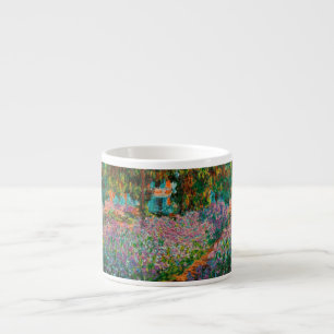 Tasse Expresso Irises Monet Garden Fleurs Giverny